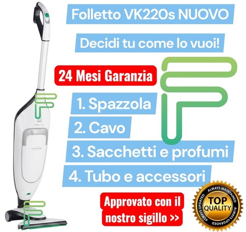 Folletto vk220s nuovo - folletto,