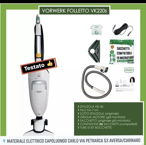 Folletto vorwerk vk220s hd65 - folletto,